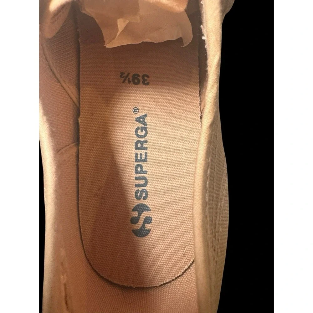 Superga Tan Espadrilles Casual Shoes size 7